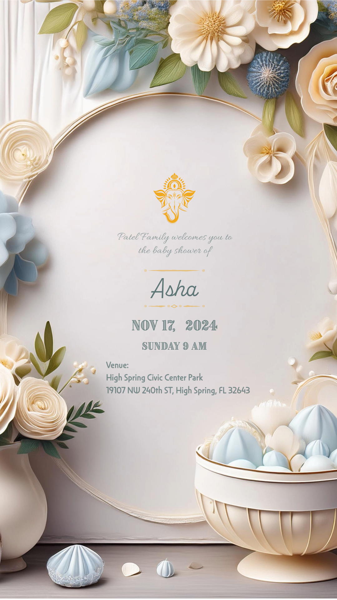 Invitation background